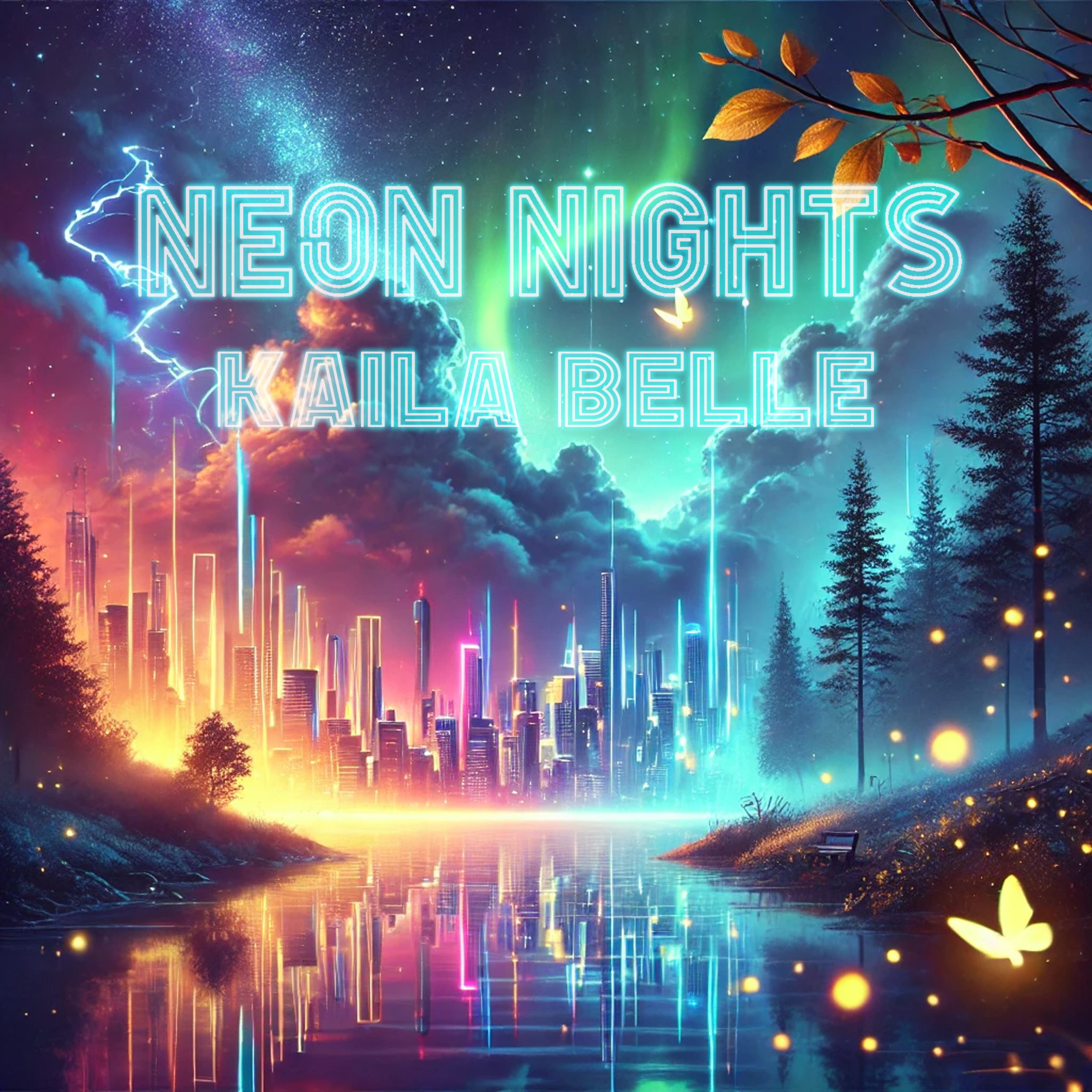 Single-Cover of 'Neon Nights' by Kaila Belle